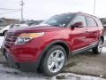 2015 Ruby Red Ford Explorer Limited 4WD  photo #4