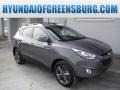 2015 Shadow Gray Hyundai Tucson SE AWD  photo #1