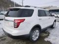 2015 White Platinum Ford Explorer Limited 4WD  photo #8