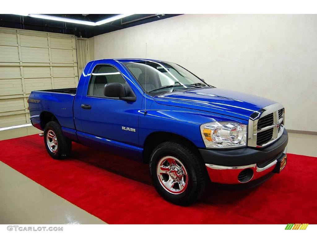 Electric Blue Pearl Dodge Ram 1500