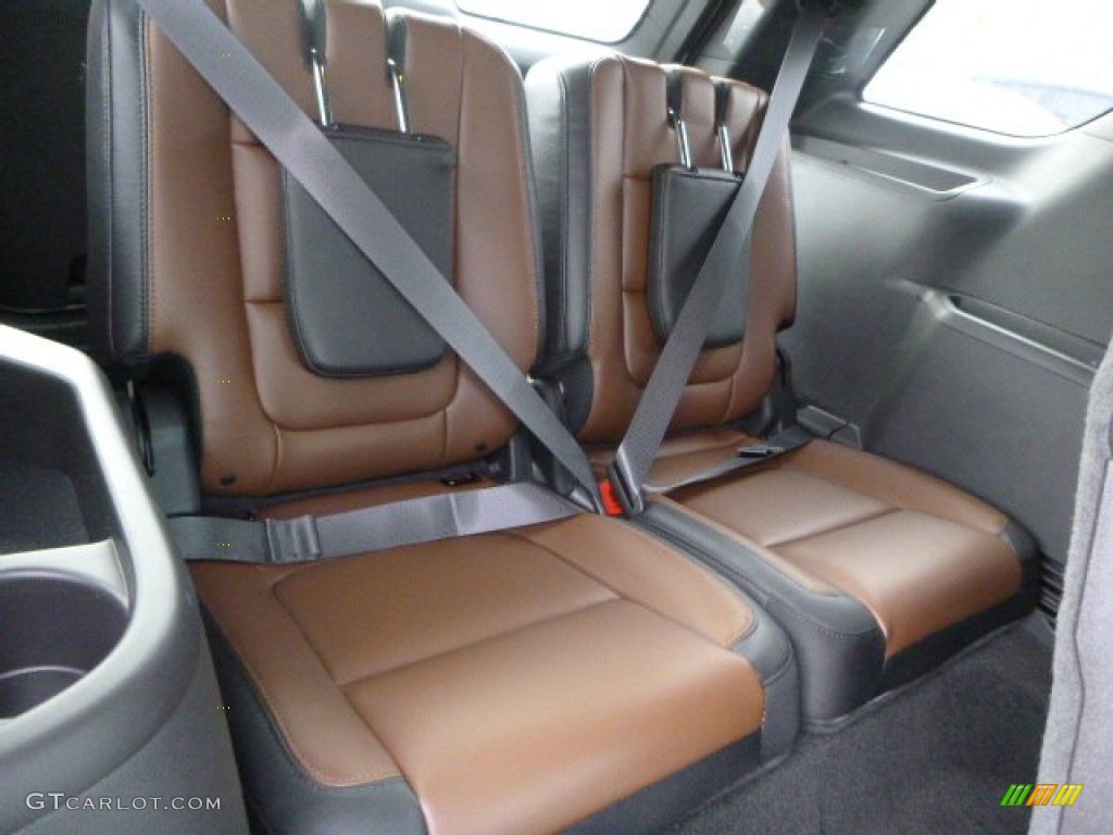 2015 Explorer Limited 4WD - White Platinum / Pecan photo #14