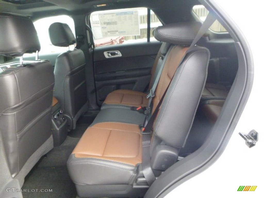 2015 Explorer Limited 4WD - White Platinum / Pecan photo #15