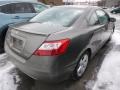 2008 Galaxy Gray Metallic Honda Civic EX-L Coupe  photo #2