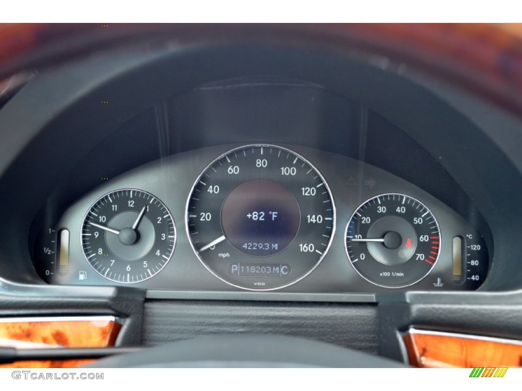 2005 Mercedes-Benz E 320 Sedan Gauges Photo #101230656