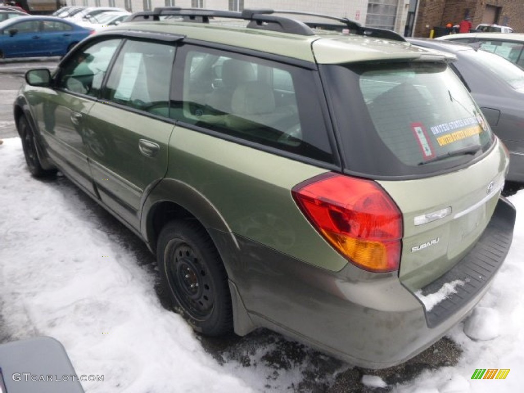 2006 Outback 2.5i Limited Wagon - Willow Green Opalescent / Taupe photo #4