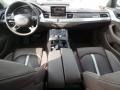 2015 Audi A8 Balao Brown Interior Dashboard Photo