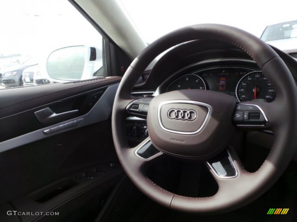2015 Audi A8 L TDI quattro Steering Wheel Photos