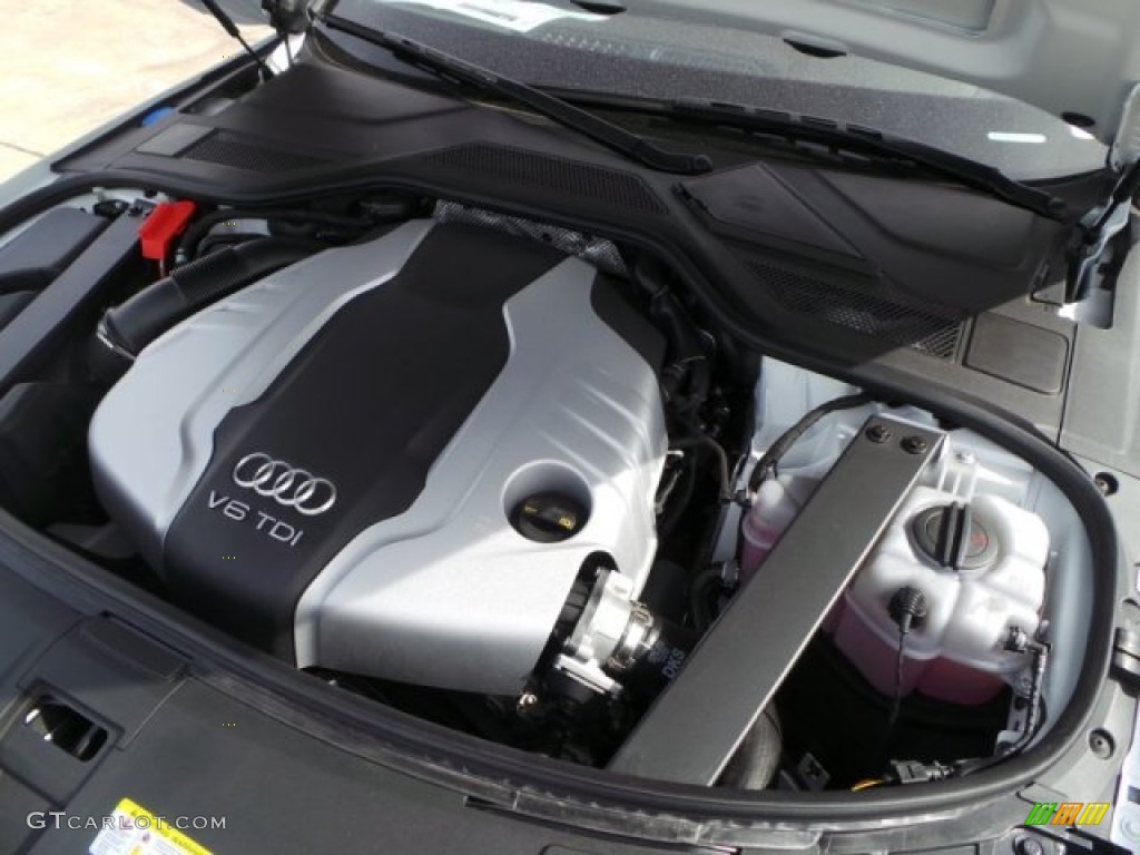 2015 Audi A8 L TDI quattro 3.0 Liter TDI Turbocharged DOHC 24-Valve VVT Clean-Diesel V6 Engine Photo #101231616