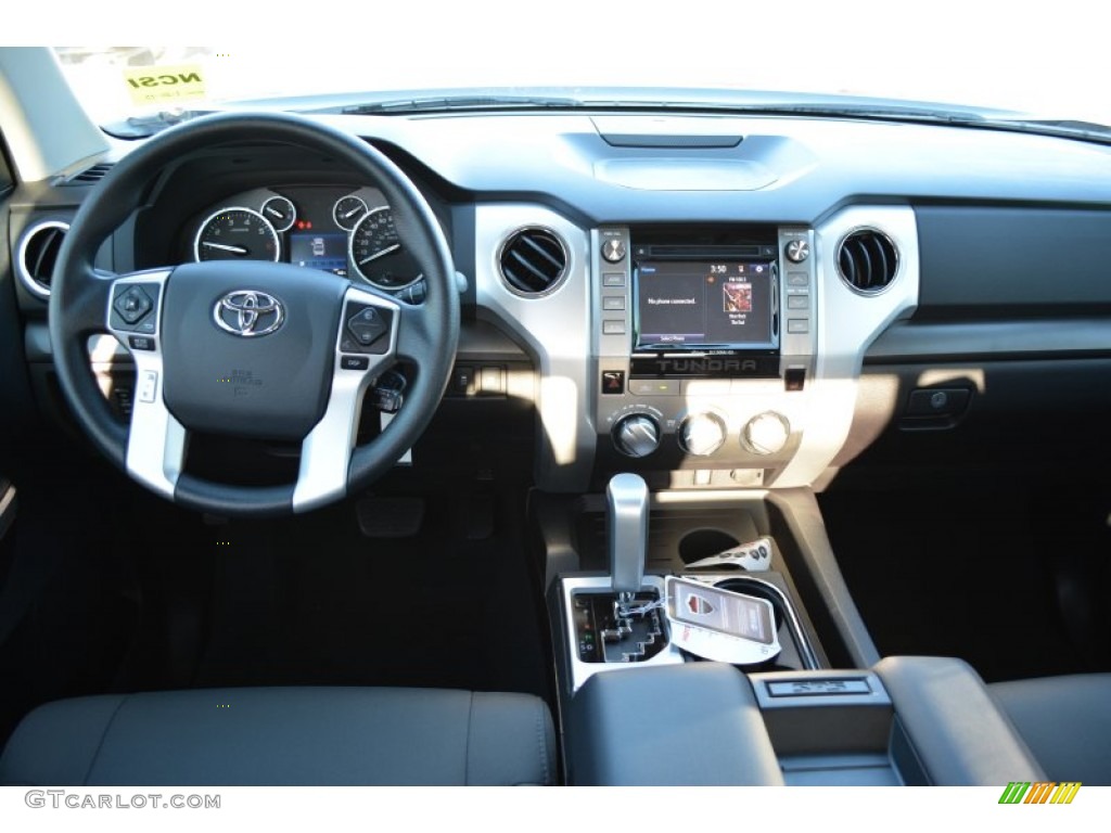 2015 Toyota Tundra SR5 Double Cab Graphite Dashboard Photo #101232096