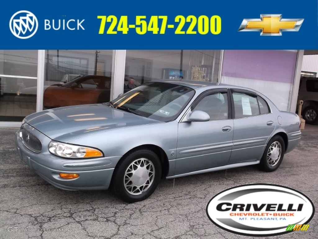 2003 LeSabre Custom - Silver Blue Ice Metallic / Medium Gray photo #1