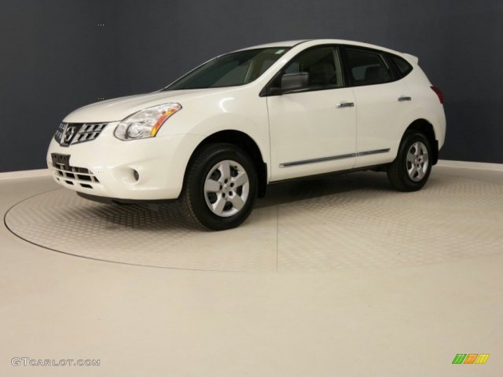 2013 Rogue S - Pearl White / Gray photo #9