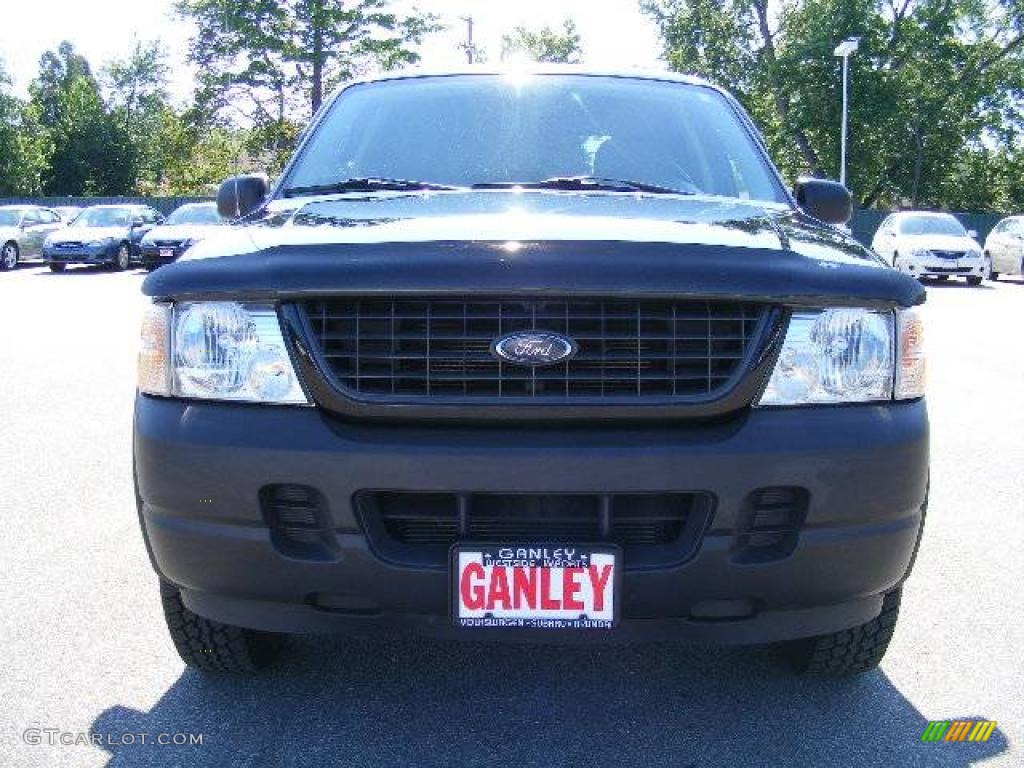 2003 Explorer XLS 4x4 - Black / Graphite Grey photo #8