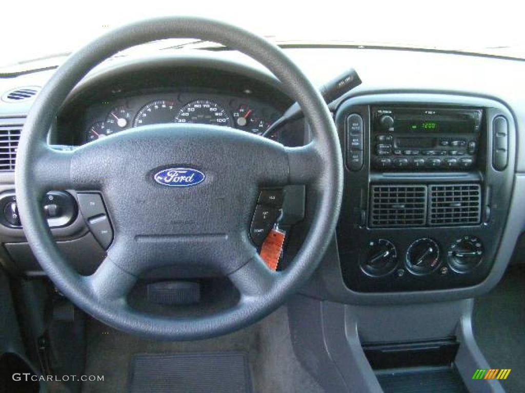 2003 Explorer XLS 4x4 - Black / Graphite Grey photo #14