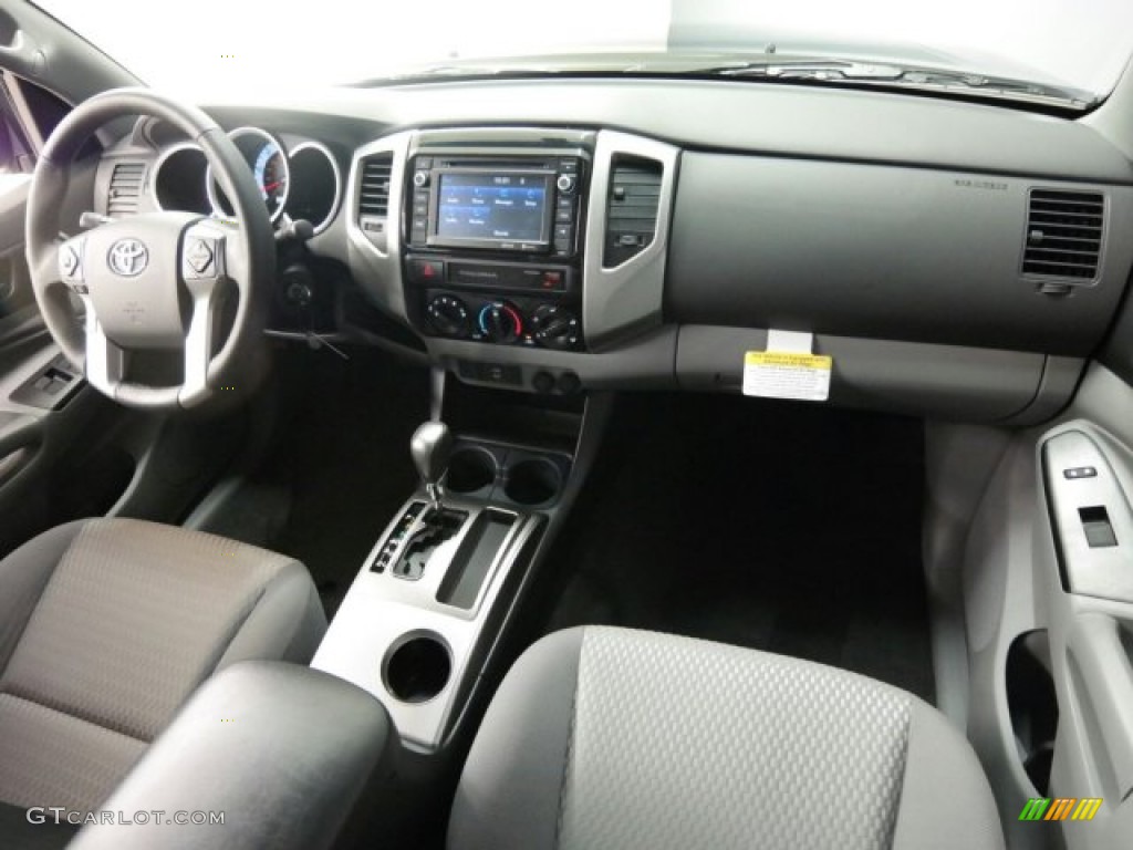 2015 Tacoma V6 PreRunner Double Cab - Black / Graphite photo #45