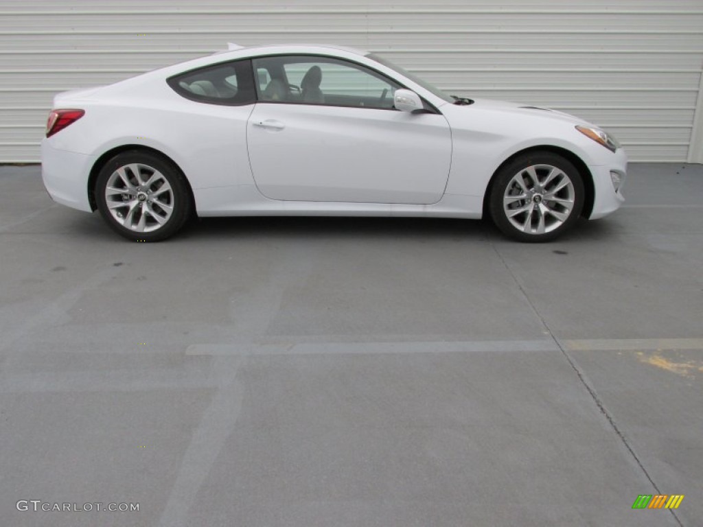 Casablanca White 2015 Hyundai Genesis Coupe 3.8 Exterior Photo #101243118