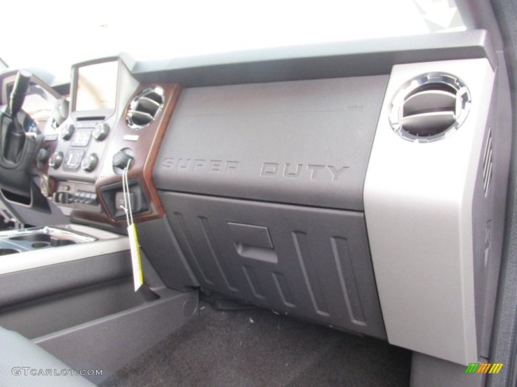 2015 F250 Super Duty Lariat Crew Cab 4x4 - Caribou / Black photo #19