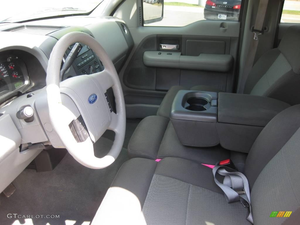 2005 F150 XLT SuperCrew - Dark Shadow Grey Metallic / Medium Flint/Dark Flint Grey photo #9