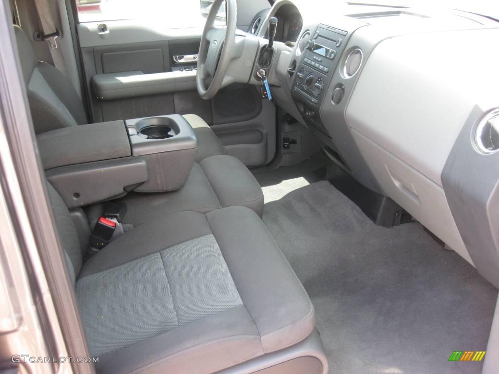 2005 F150 XLT SuperCrew - Dark Shadow Grey Metallic / Medium Flint/Dark Flint Grey photo #10