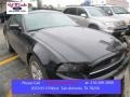 Black - Mustang V6 Coupe Photo No. 1