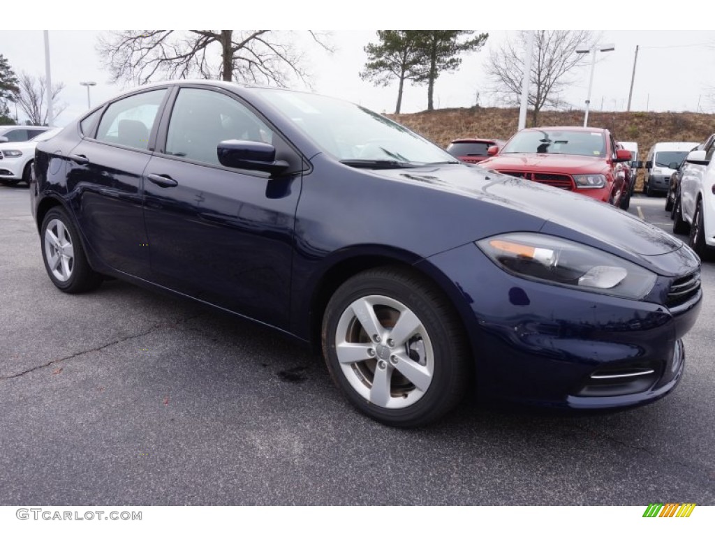 True Blue Pearl 2015 Dodge Dart SXT Exterior Photo #101246917