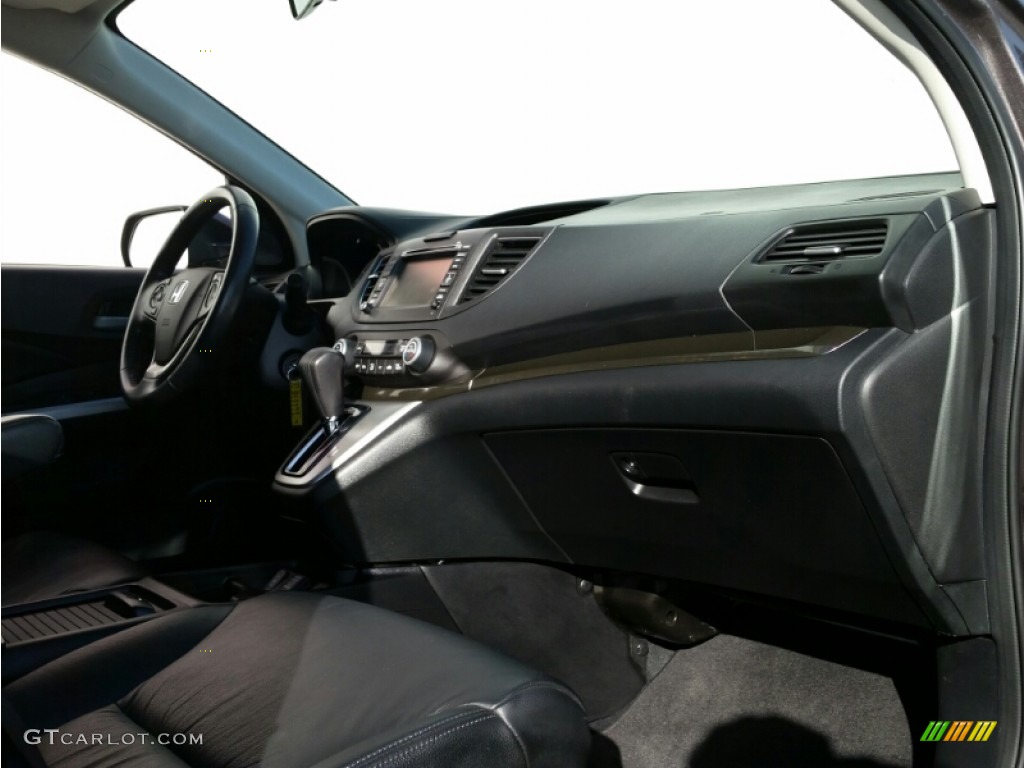 2013 CR-V EX-L AWD - Urban Titanium Metallic / Black photo #30