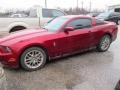 2014 Ruby Red Ford Mustang V6 Premium Coupe  photo #5