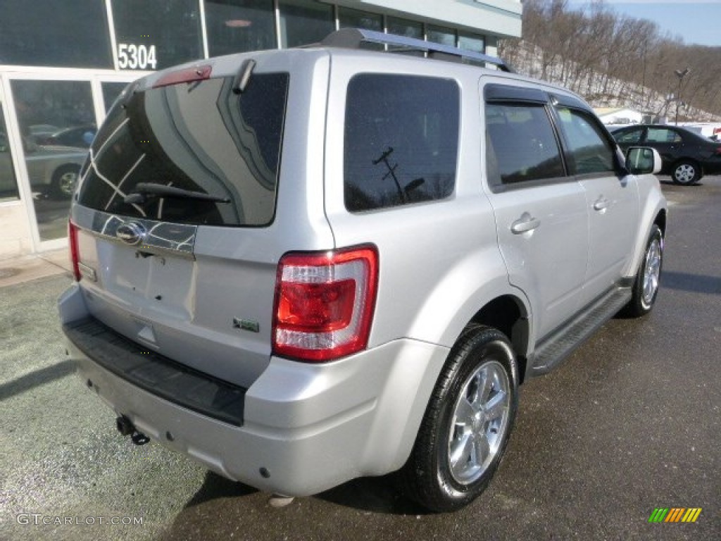 2011 Escape Limited V6 4WD - Ingot Silver Metallic / Charcoal Black photo #2