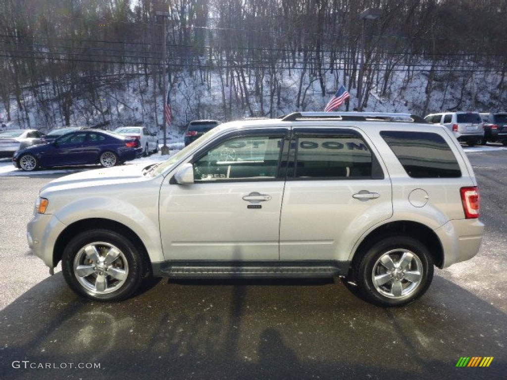 2011 Escape Limited V6 4WD - Ingot Silver Metallic / Charcoal Black photo #6