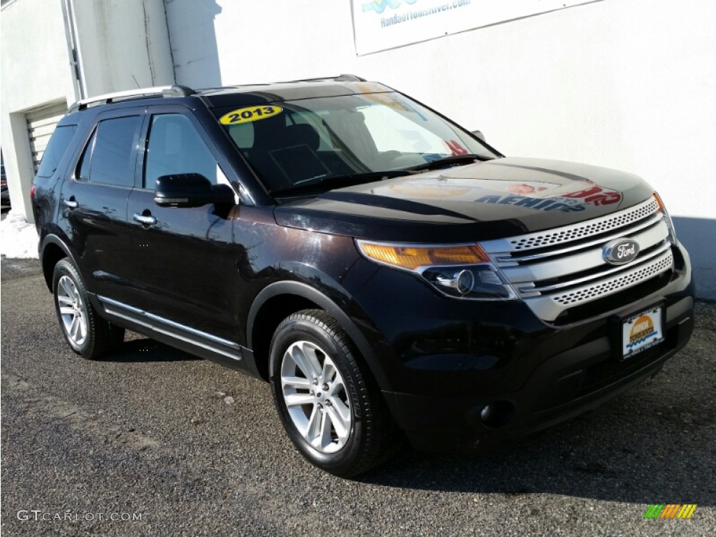 2013 Explorer XLT 4WD - Kodiak Brown Metallic / Charcoal Black photo #32