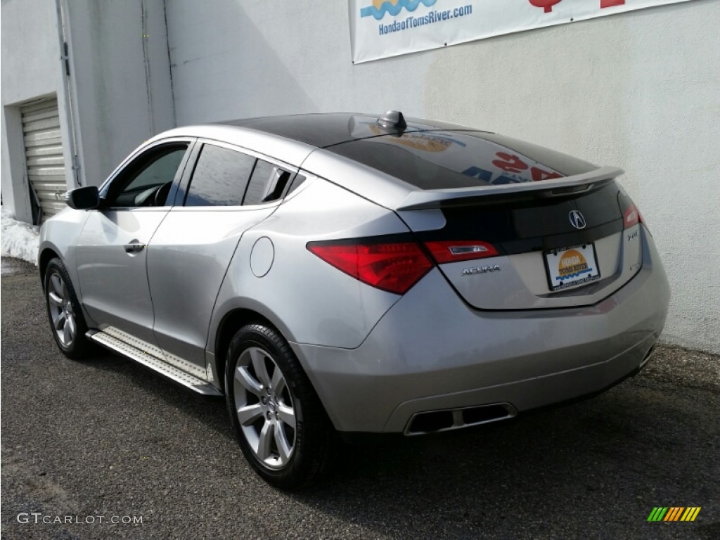 2010 ZDX AWD Advance - Palladium Metallic / Ebony photo #7