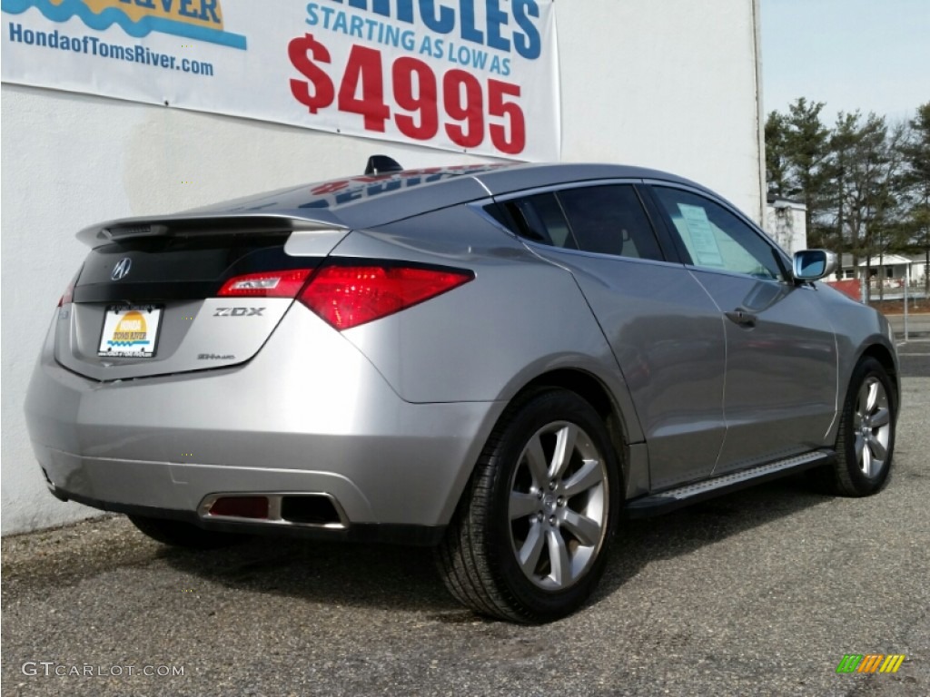 2010 ZDX AWD Advance - Palladium Metallic / Ebony photo #25