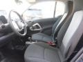 2012 Smart fortwo Plain Black Interior Front Seat Photo