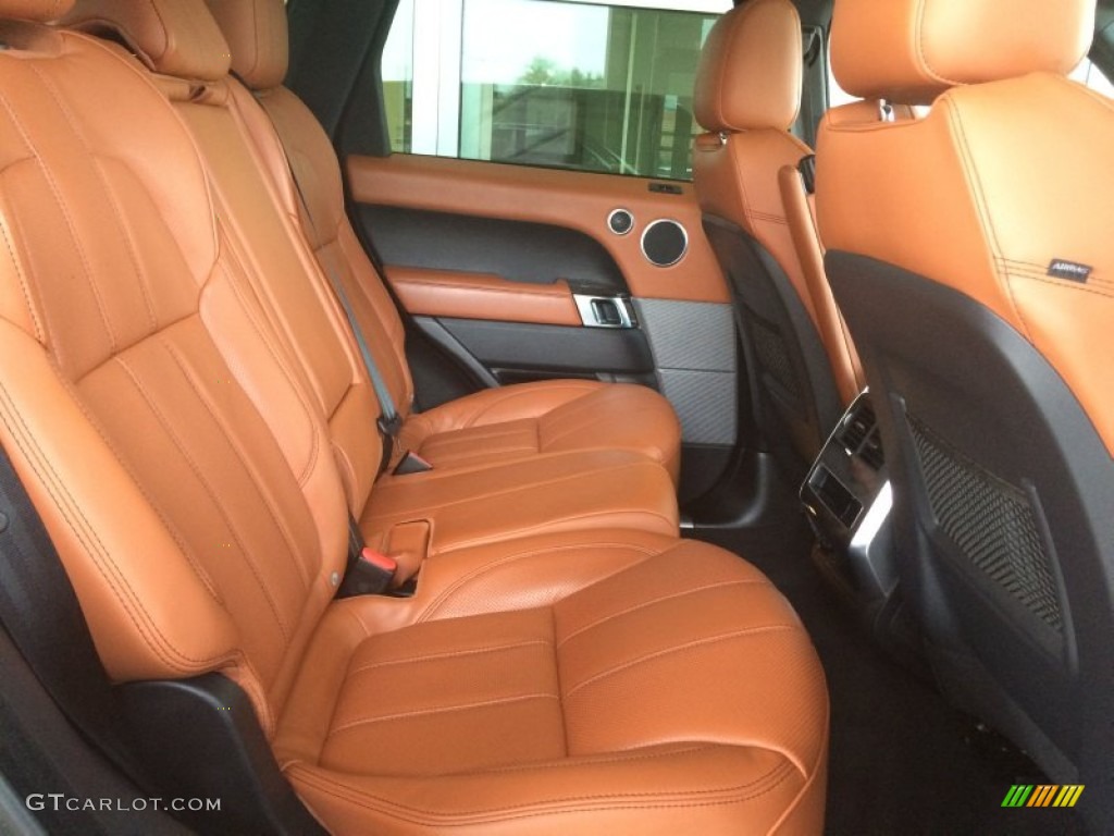 2014 Land Rover Range Rover Sport Supercharged Rear Seat Photo #101253292