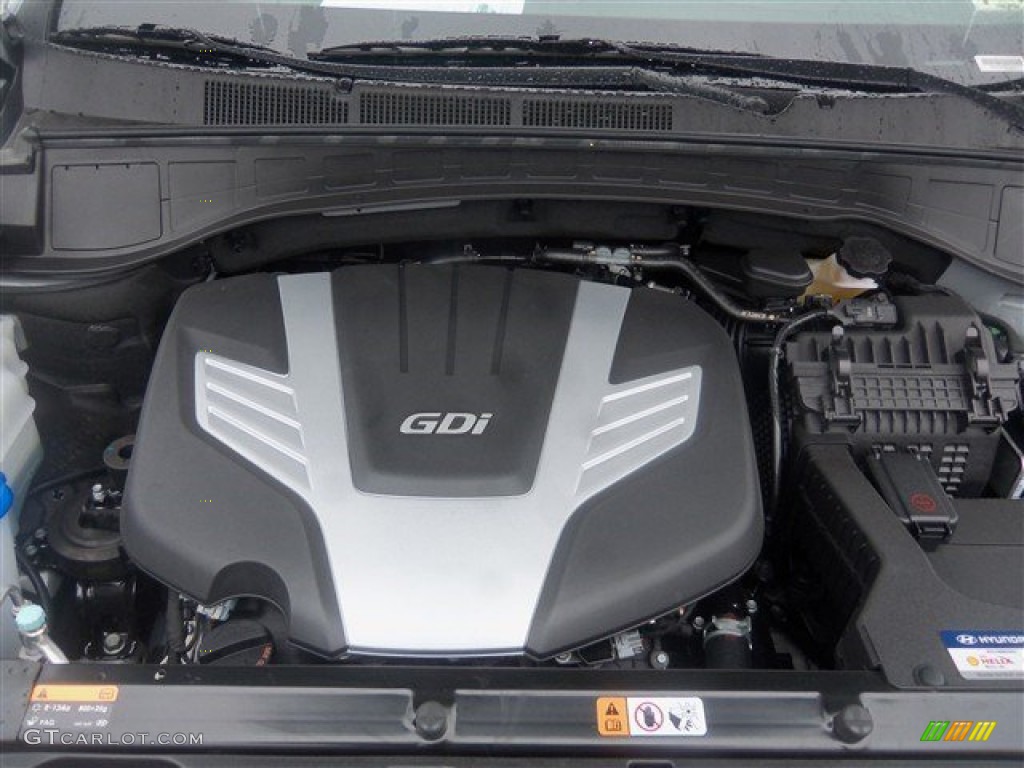 2015 Hyundai Santa Fe Limited 3.3 Liter GDI DOHC 16-Valve D-CVVT V6 Engine Photo #101256442
