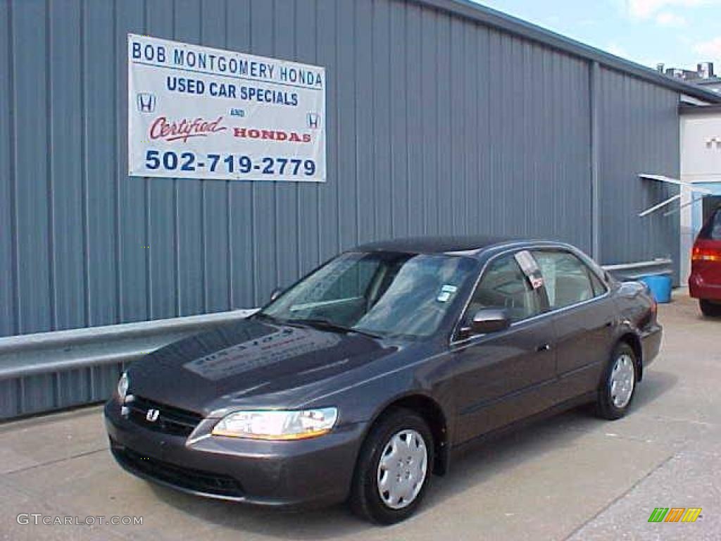 1999 Accord LX Sedan - Raisin Pearl / Gray photo #2