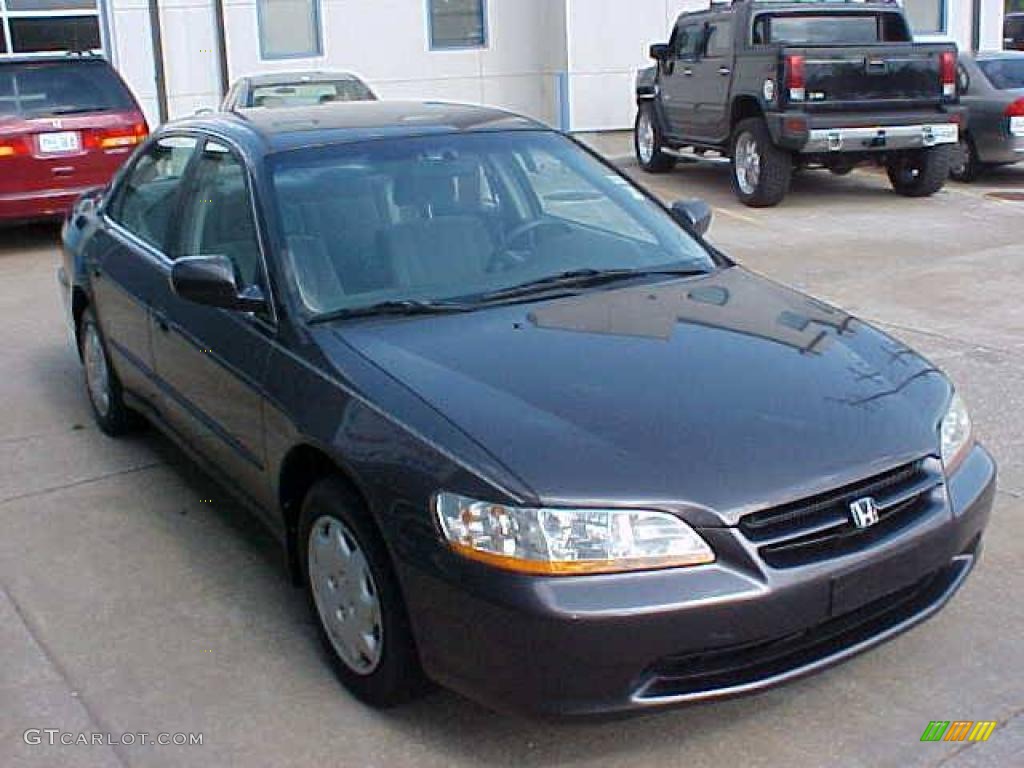 1999 Accord LX Sedan - Raisin Pearl / Gray photo #4