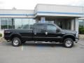 2005 Black Ford F250 Super Duty XLT Crew Cab 4x4  photo #4