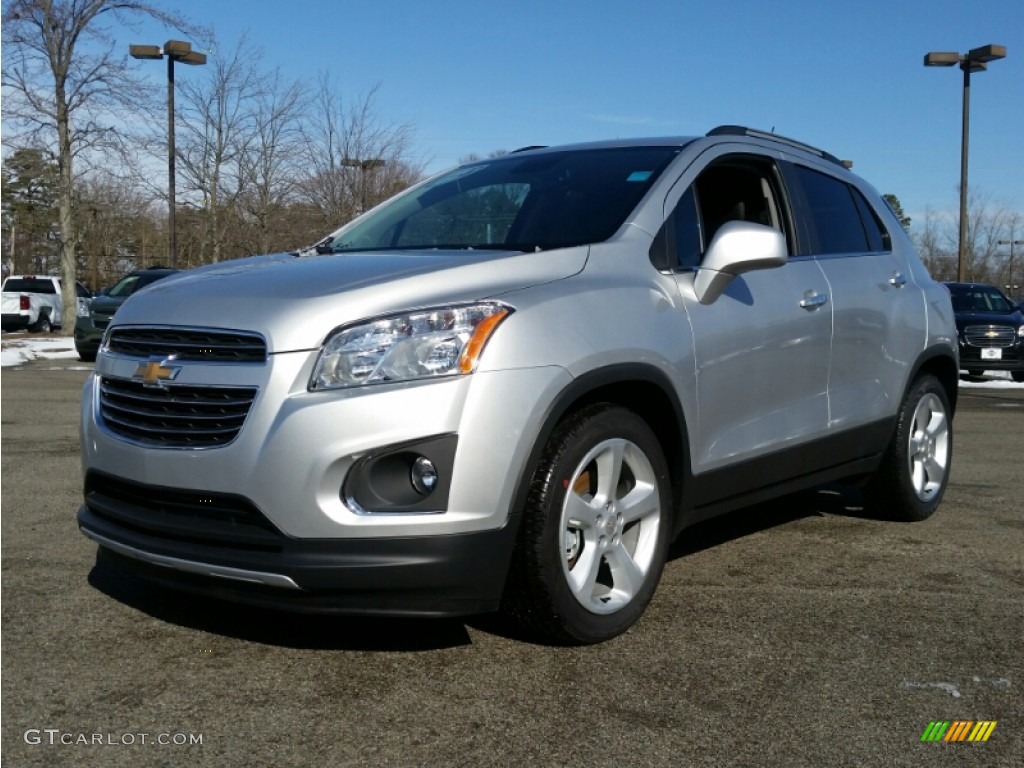 Silver Ice Metallic 2015 Chevrolet Trax LTZ Exterior Photo #101258482