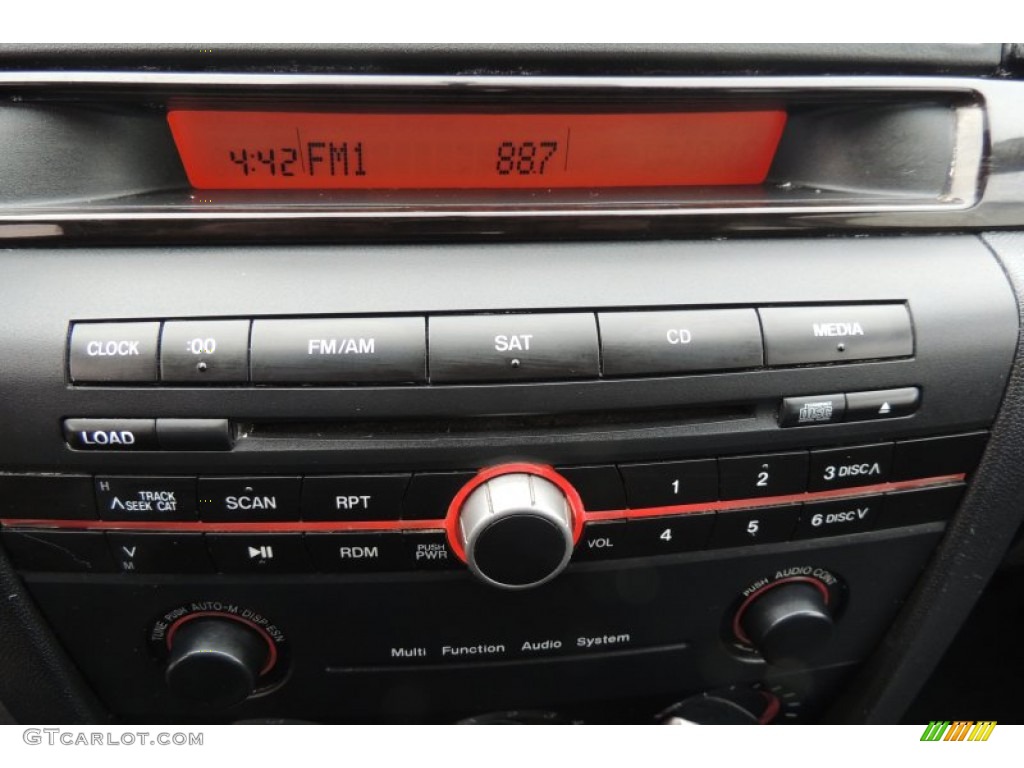2008 MAZDA3 i Sport Sedan - Galaxy Gray Mica / Black photo #8