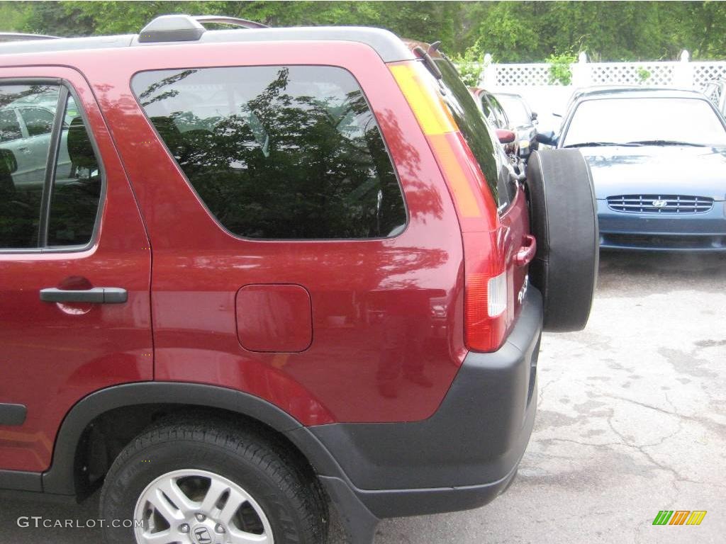 2003 CR-V EX 4WD - Chianti Red Pearl / Saddle photo #10