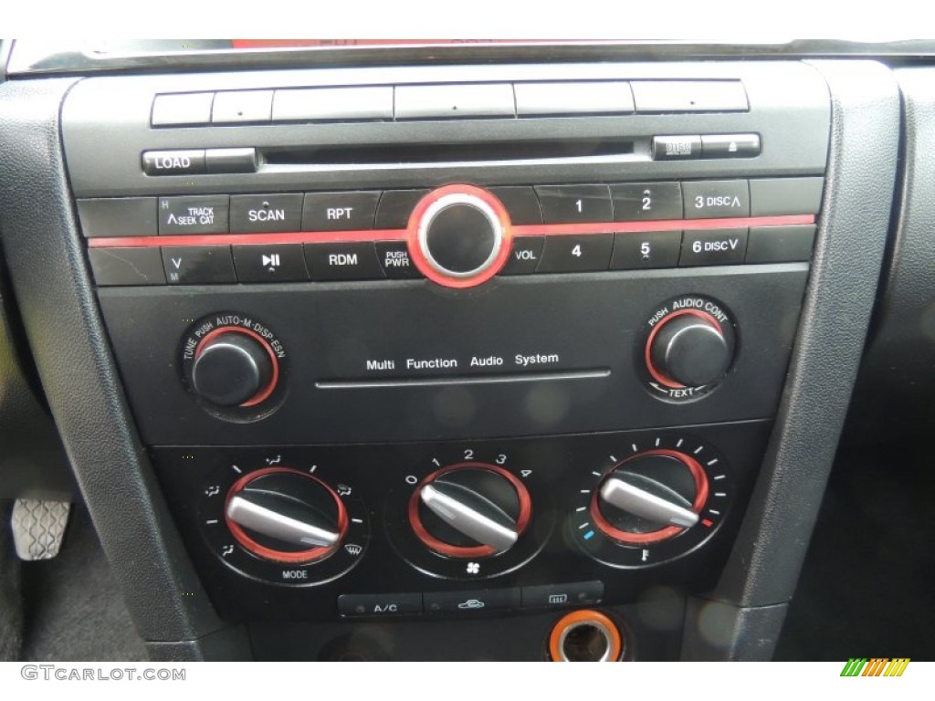 2008 MAZDA3 i Sport Sedan - Galaxy Gray Mica / Black photo #14
