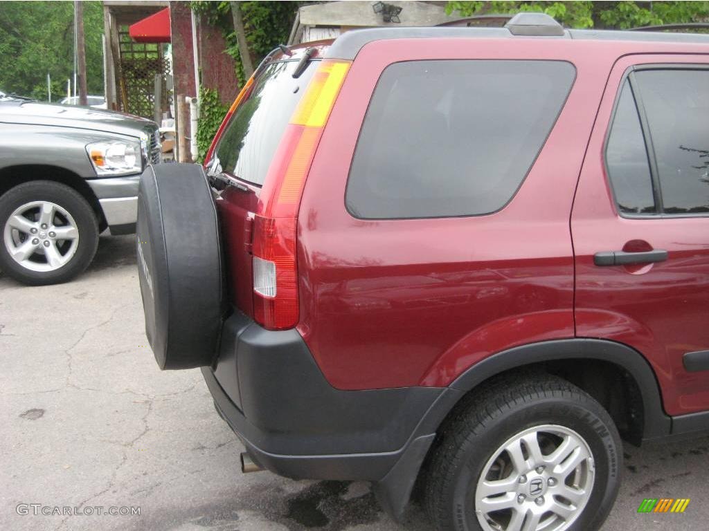 2003 CR-V EX 4WD - Chianti Red Pearl / Saddle photo #14
