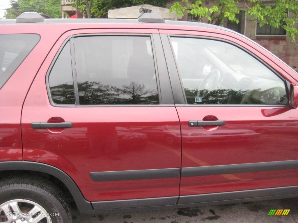 2003 CR-V EX 4WD - Chianti Red Pearl / Saddle photo #15
