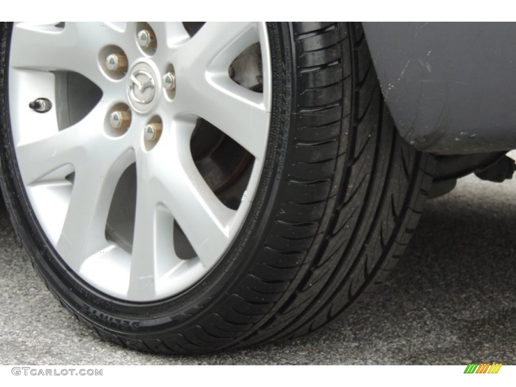 2008 MAZDA3 i Sport Sedan - Galaxy Gray Mica / Black photo #30