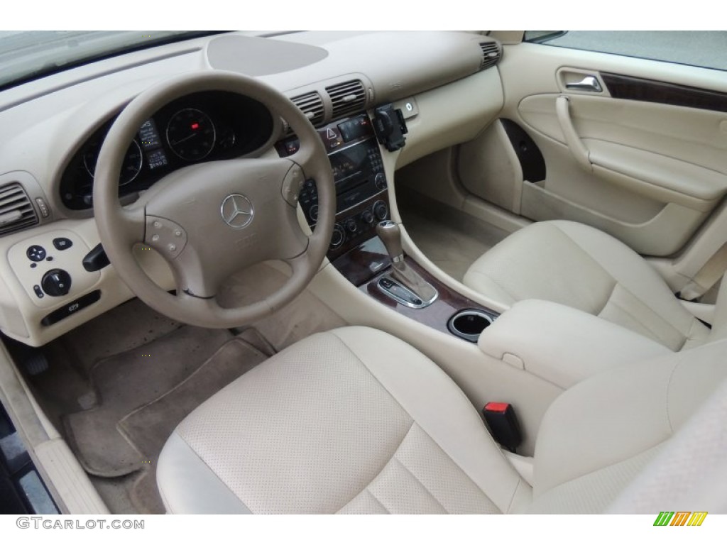 Stone Interior 2006 Mercedes-Benz C 280 4Matic Luxury Photo #101262772