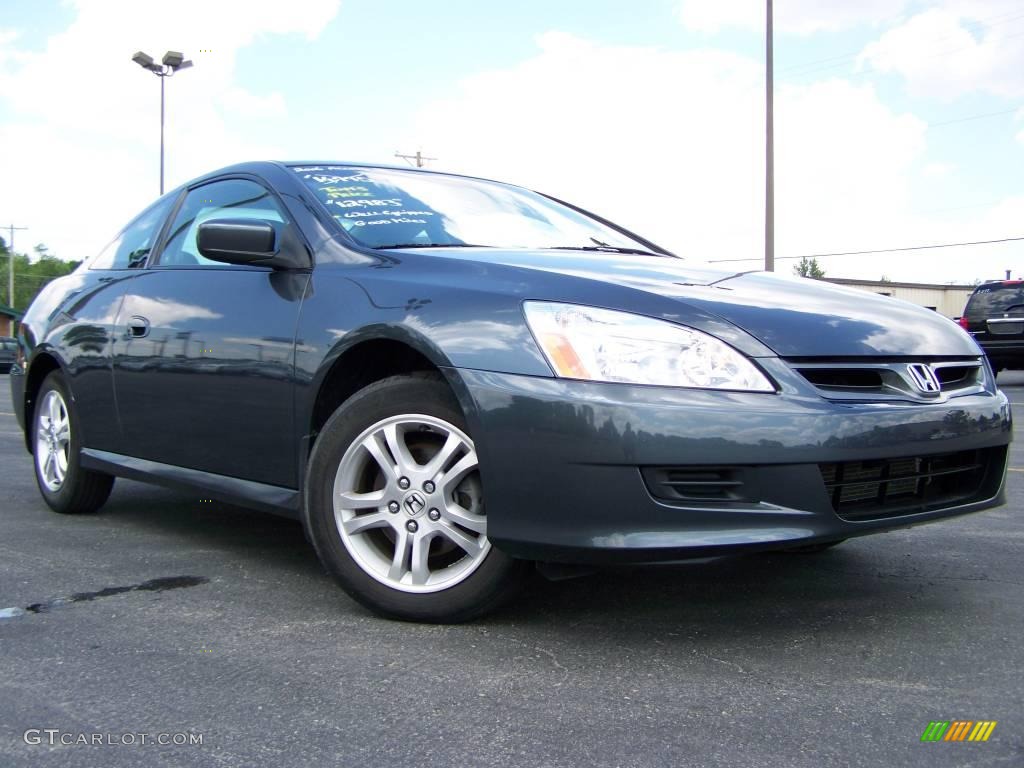 2006 Accord LX Coupe - Graphite Pearl / Black photo #1