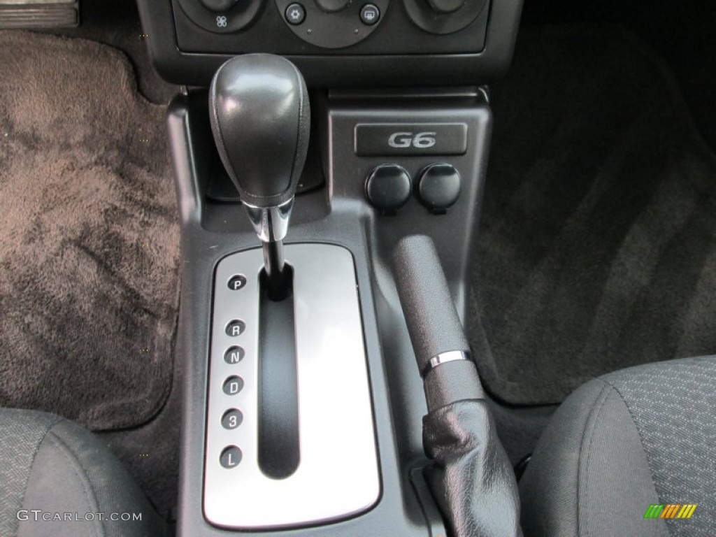 2005 G6 Sedan - Granite Metallic / Ebony photo #25
