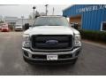 2015 Oxford White Ford F350 Super Duty XL Crew Cab 4x4 Stake Truck  photo #2