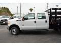 2015 Oxford White Ford F350 Super Duty XL Crew Cab 4x4 Stake Truck  photo #8