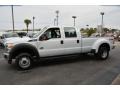 Oxford White - F350 Super Duty XL Crew Cab 4x4 DRW Photo No. 8